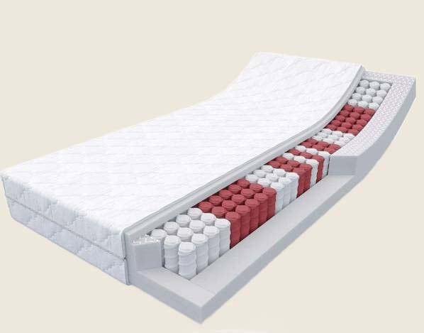 Pocketvering Matras Dubai - Met Air-elastischschuim HR80