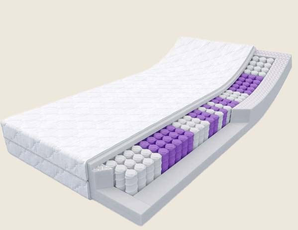 Pocketvering matras Valencia - Met Koudschuim