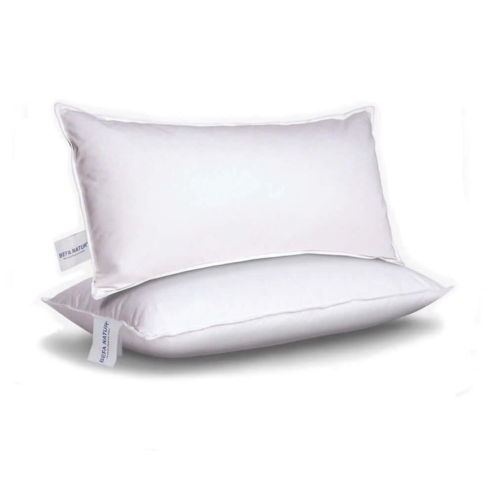 BEFA NATUR 60% Dons Bedkussen – Luxe Comfort en Ondersteuning voor Elke Slaapstijl